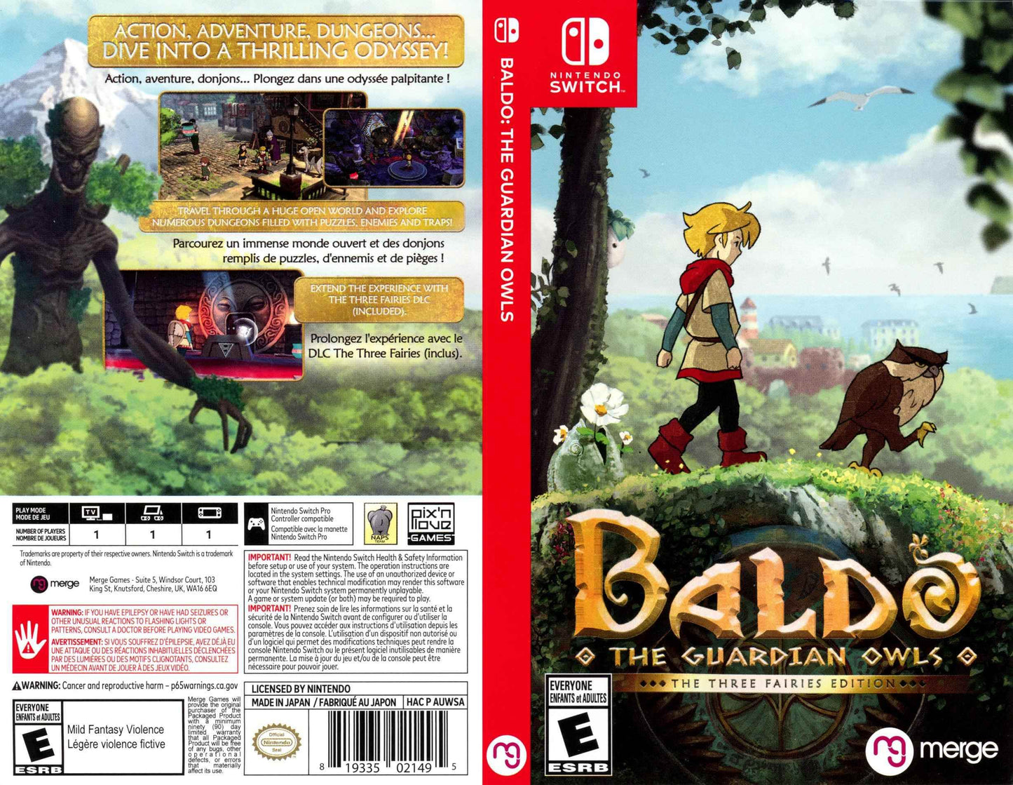 Baldo The Guardian Owls Cover Art - WOI Solutions