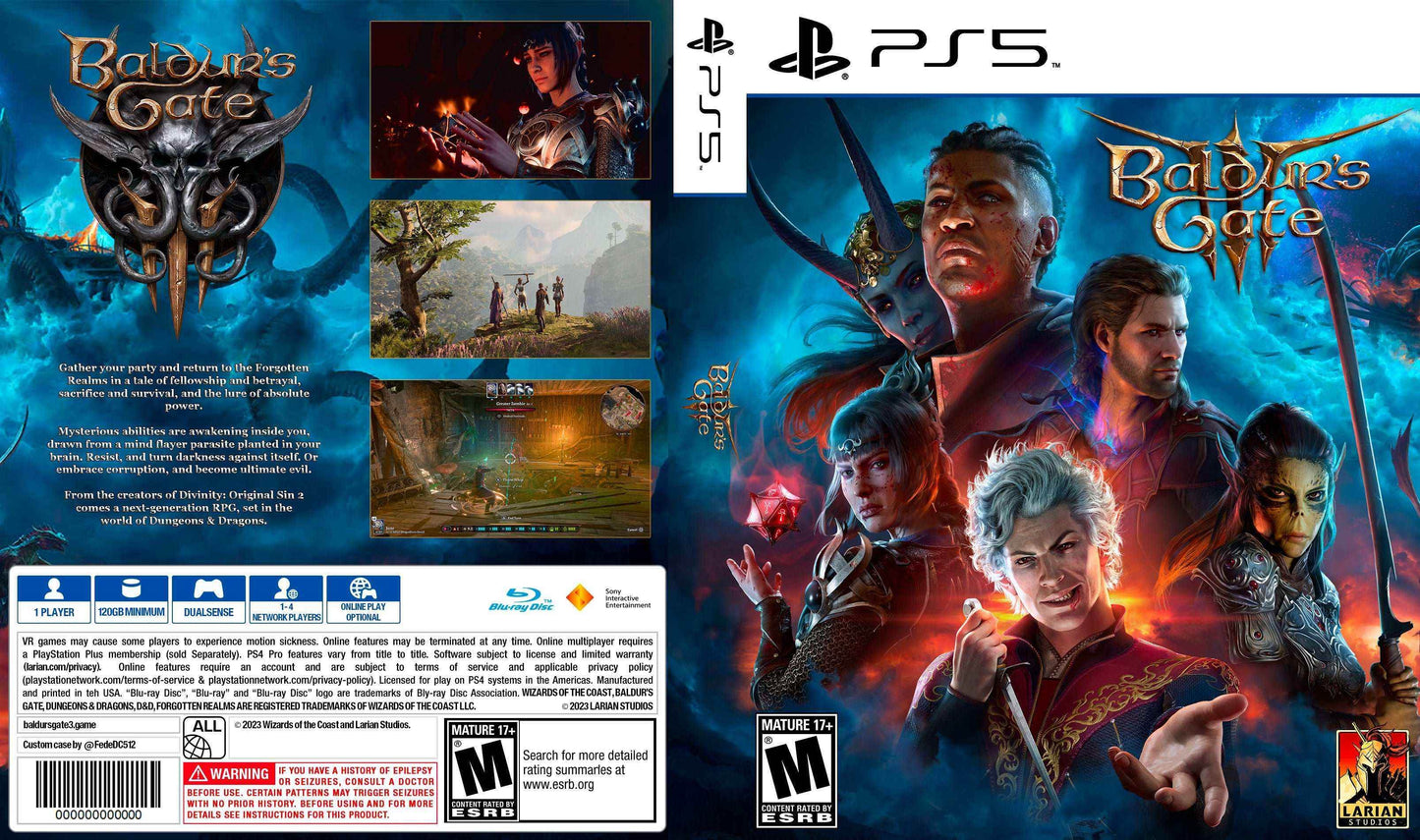 Baldur's Gate III Cover Art - WOI Solutions