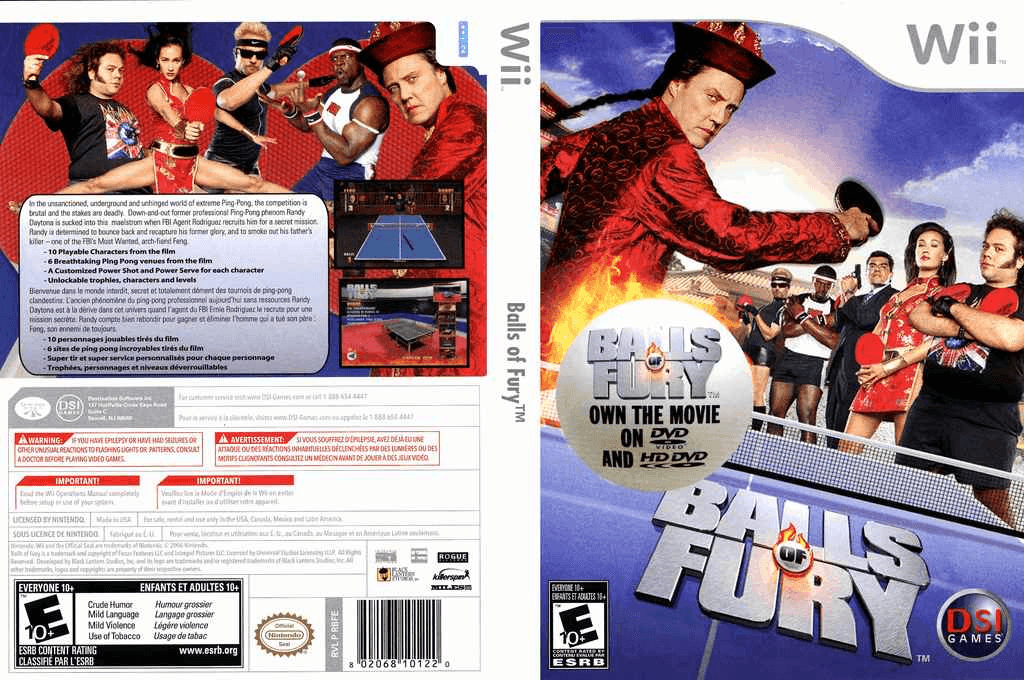 Balls of Fury Cover Art - WOI Solutions