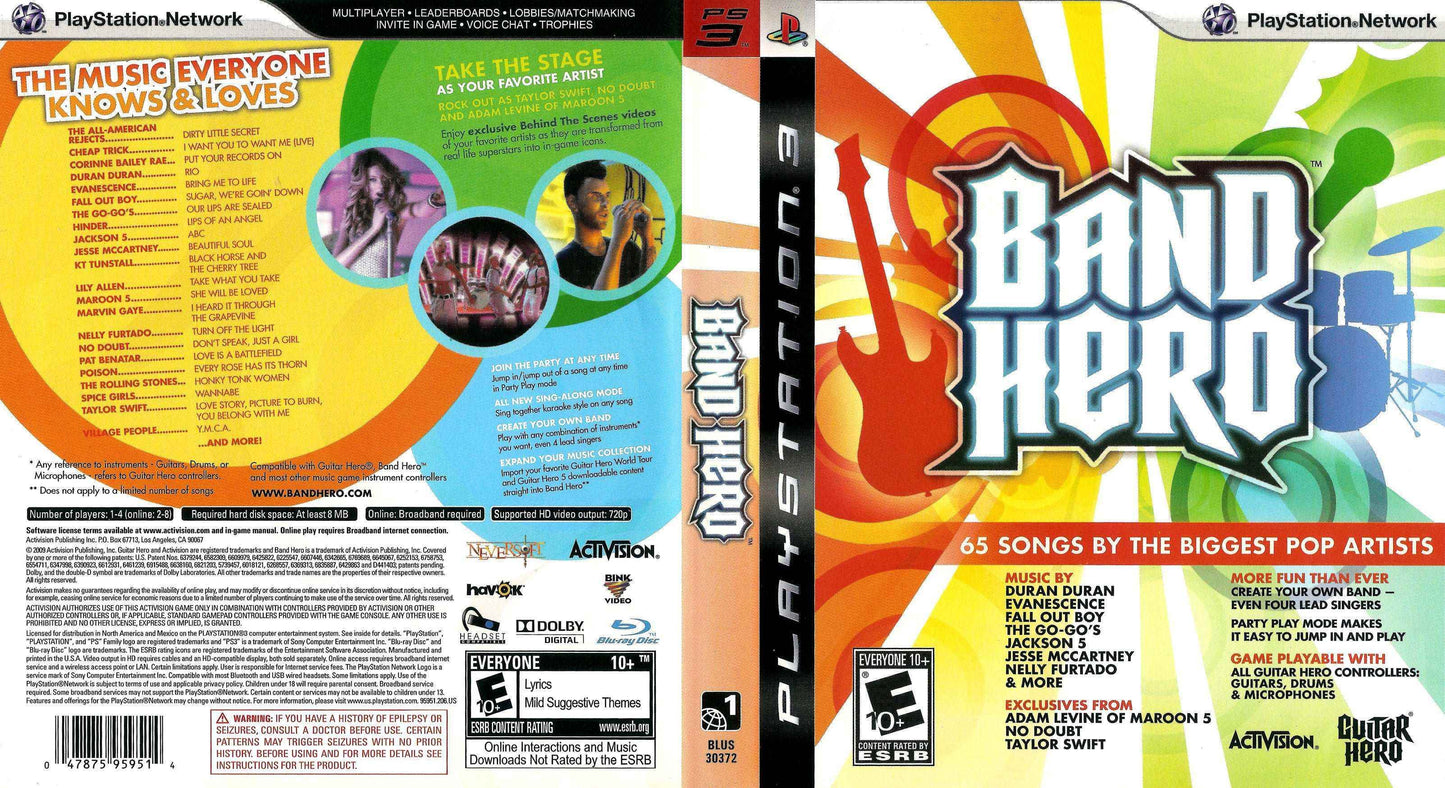 Band Hero Cover Art - WOI Solutions