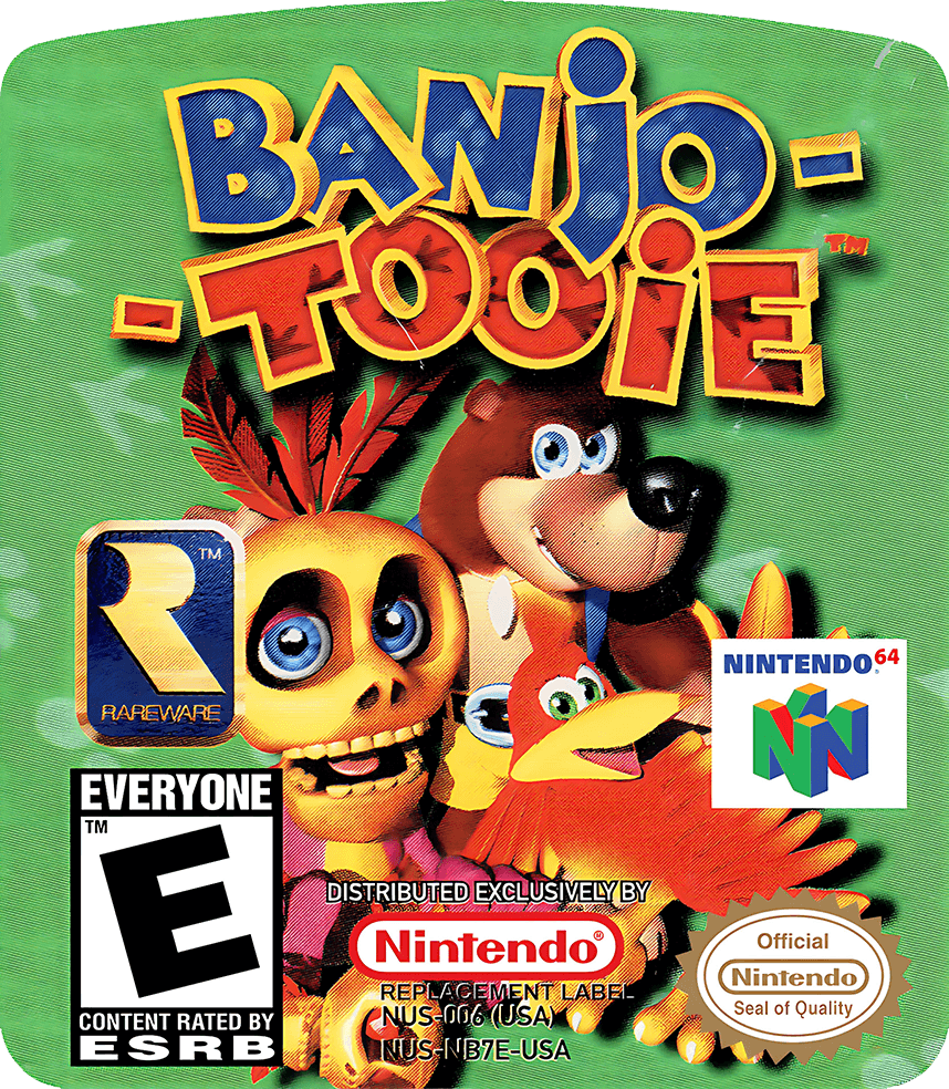 Banjo-Tooie Cover Art - WOI Solutions