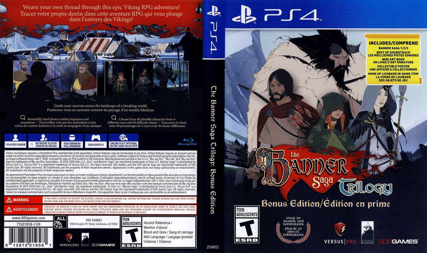 Banner Saga Trilogy Bonus Edition Cover Art - WOI Solutions