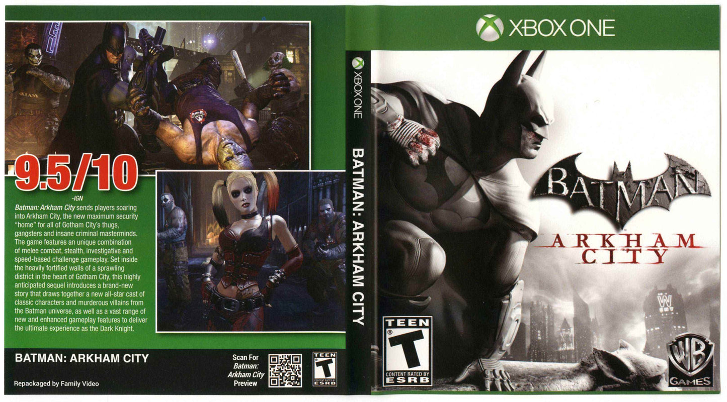 Batman Arkham City Cover Art - WOI Solutions