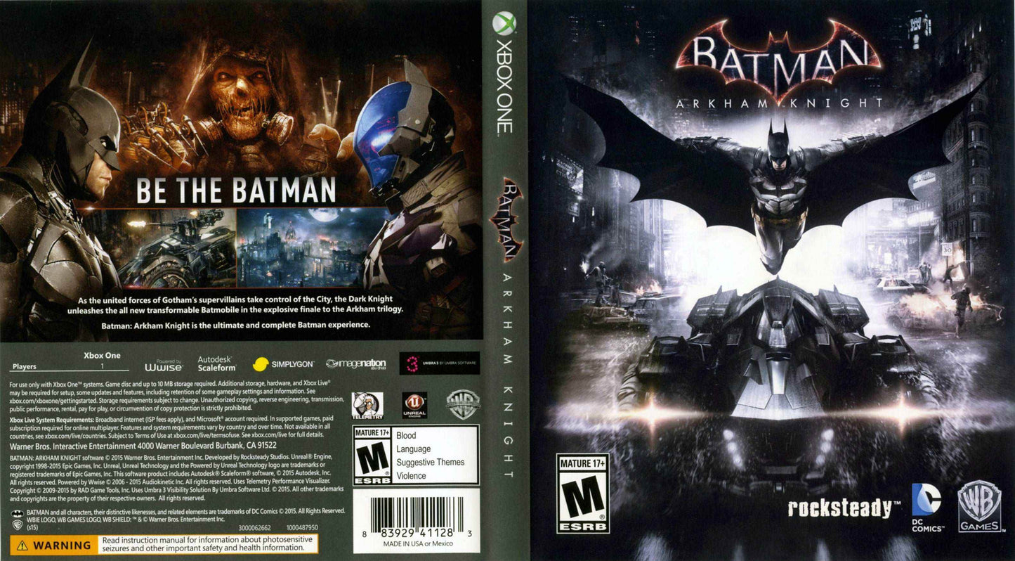 Batman Arkham Knight Cover Art - WOI Solutions