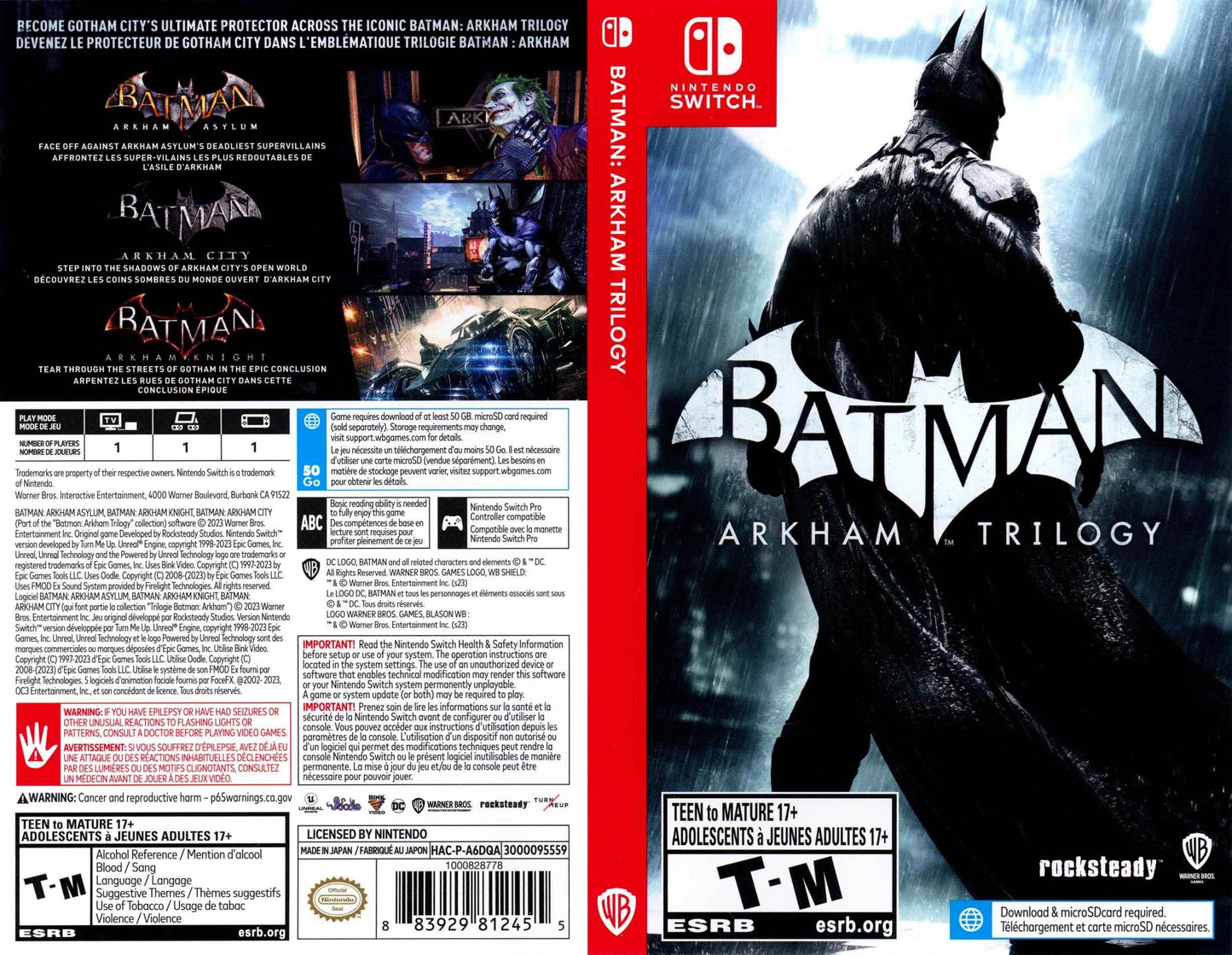 Batman Arkham Trilogy Cover Art - WOI Solutions