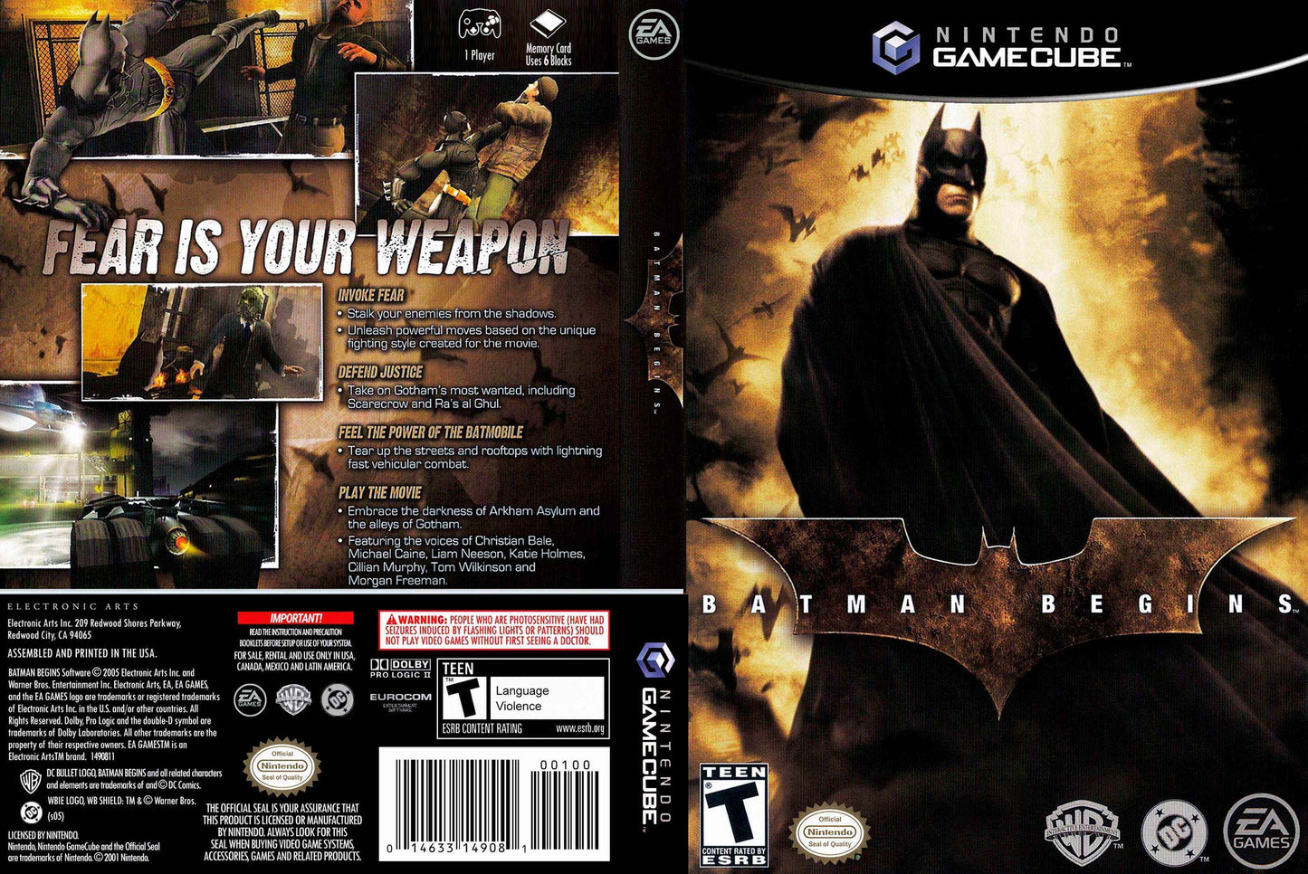 Batman Begins Cover Art - WOI Solutions