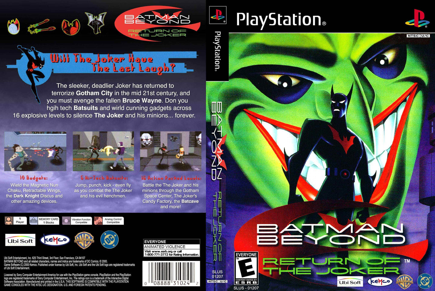 Batman Beyond Return of the Joker Cover Art - WOI Solutions