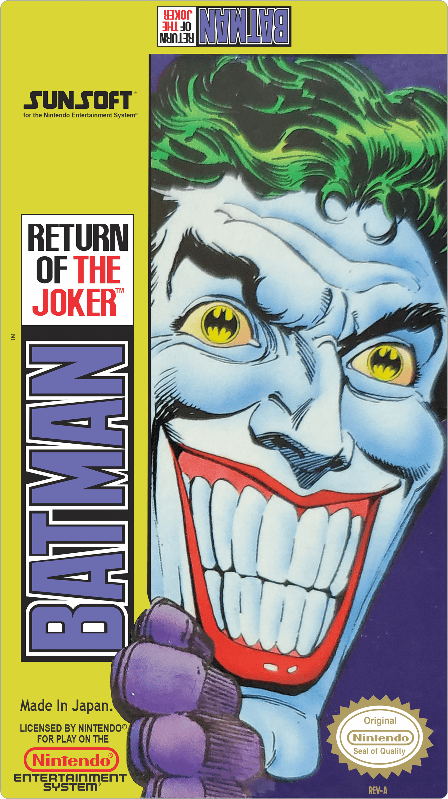 Batman Return of the Joker Cover Art - WOI Solutions