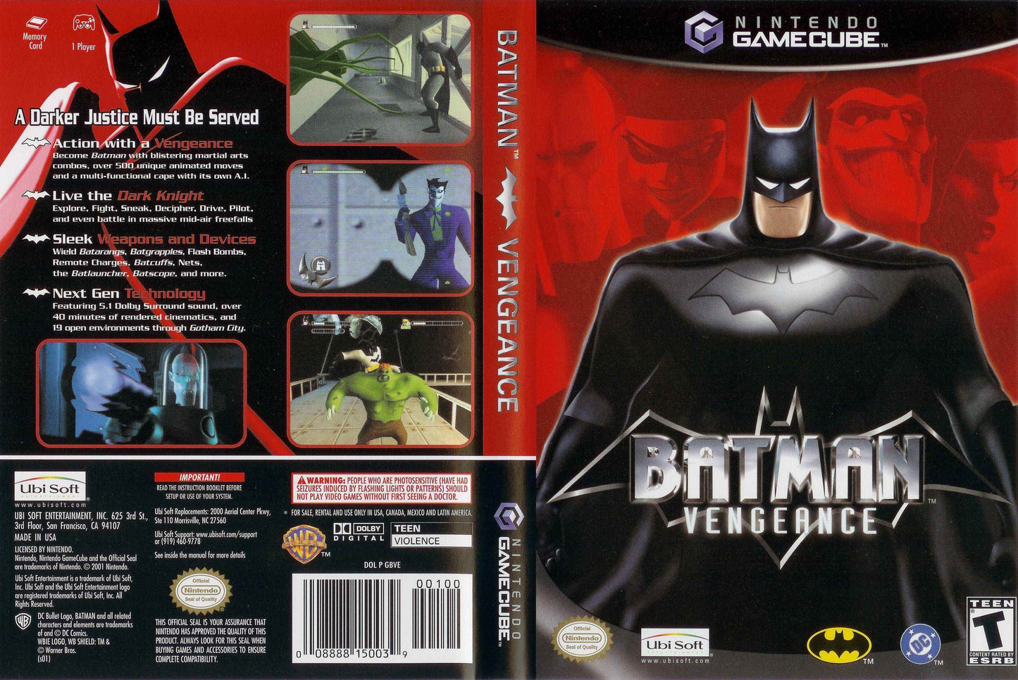 Batman Vengeance Cover Art - WOI Solutions