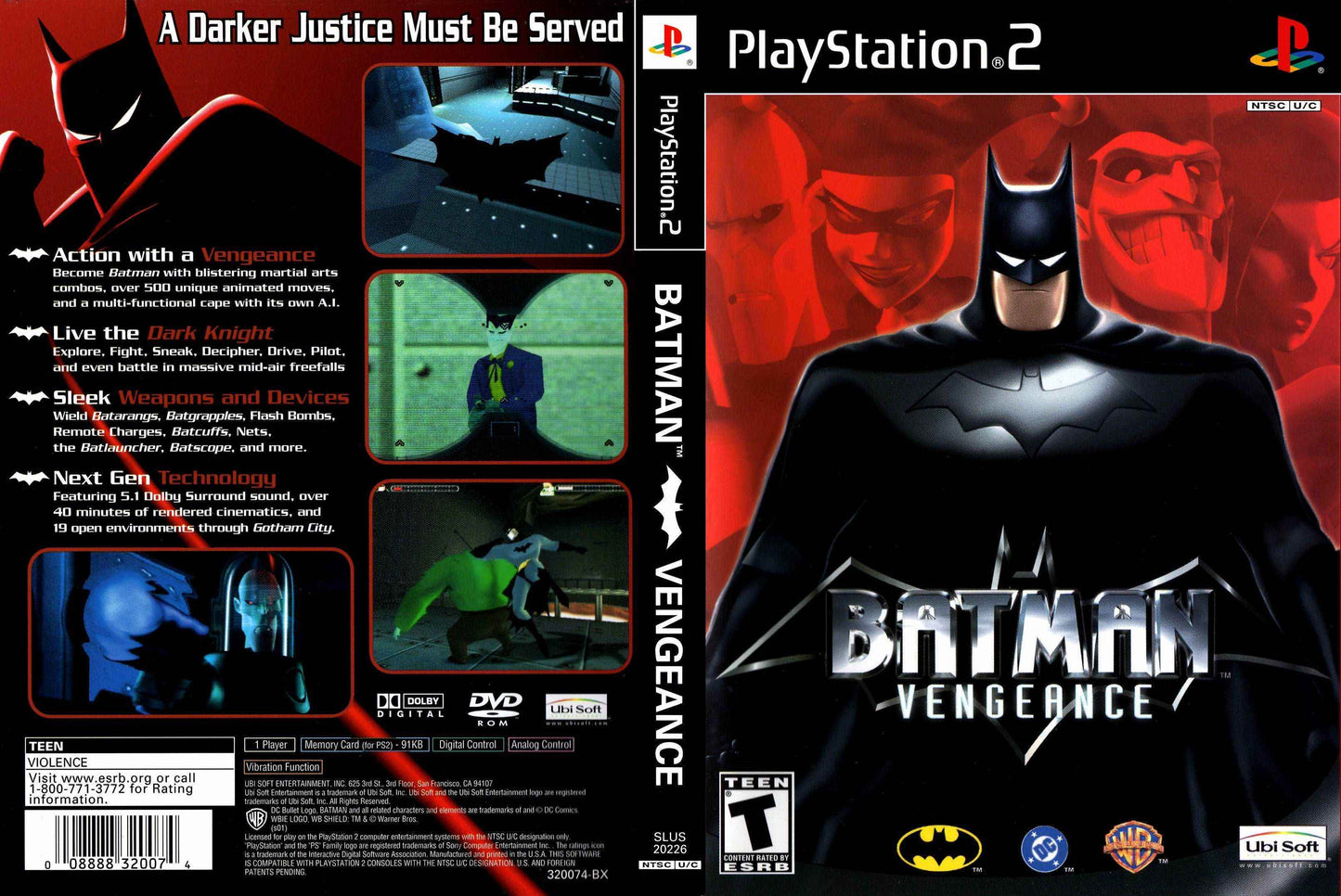 Batman Vengeance Cover Art - WOI Solutions