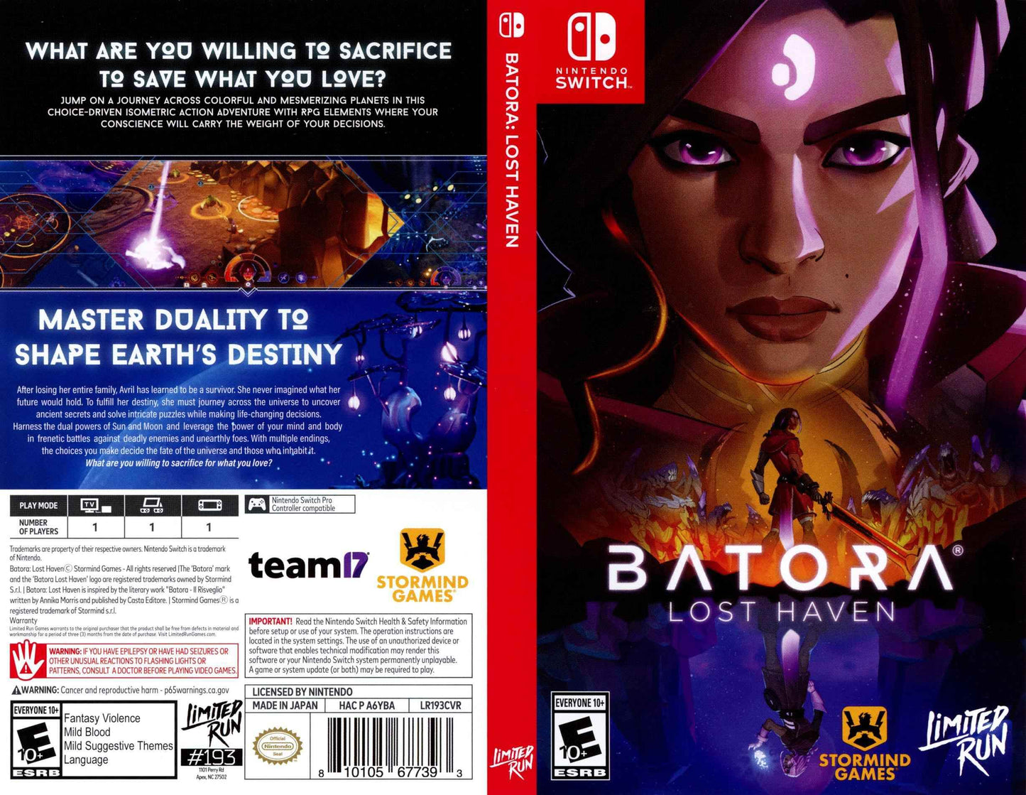 Batora Lost Haven Cover Art - WOI Solutions
