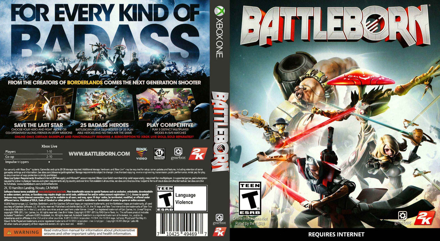 Battleborn Cover Art - WOI Solutions