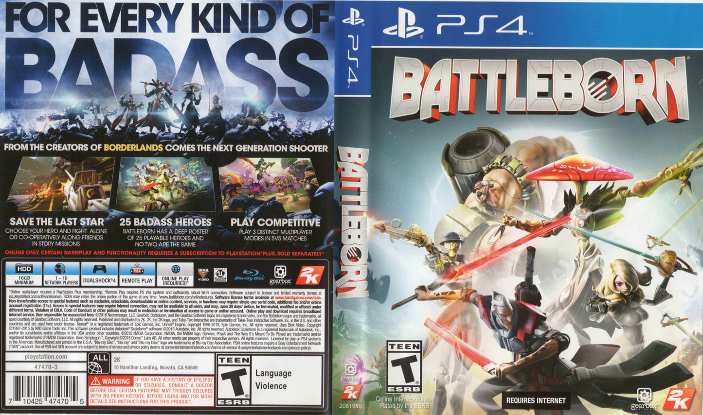 Battleborn Cover Art - WOI Solutions