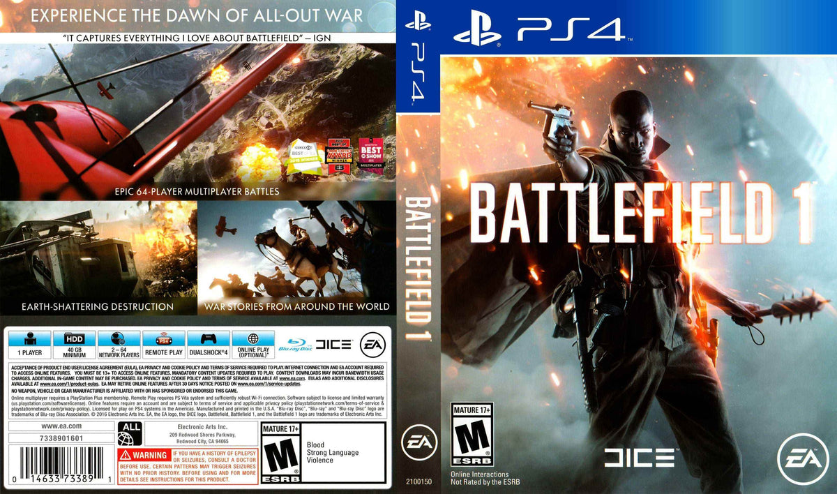 Battlefield 1 Cover Art - WOI Solutions