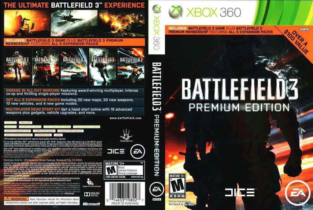 Battlefield 3 Cover Art - WOI Solutions