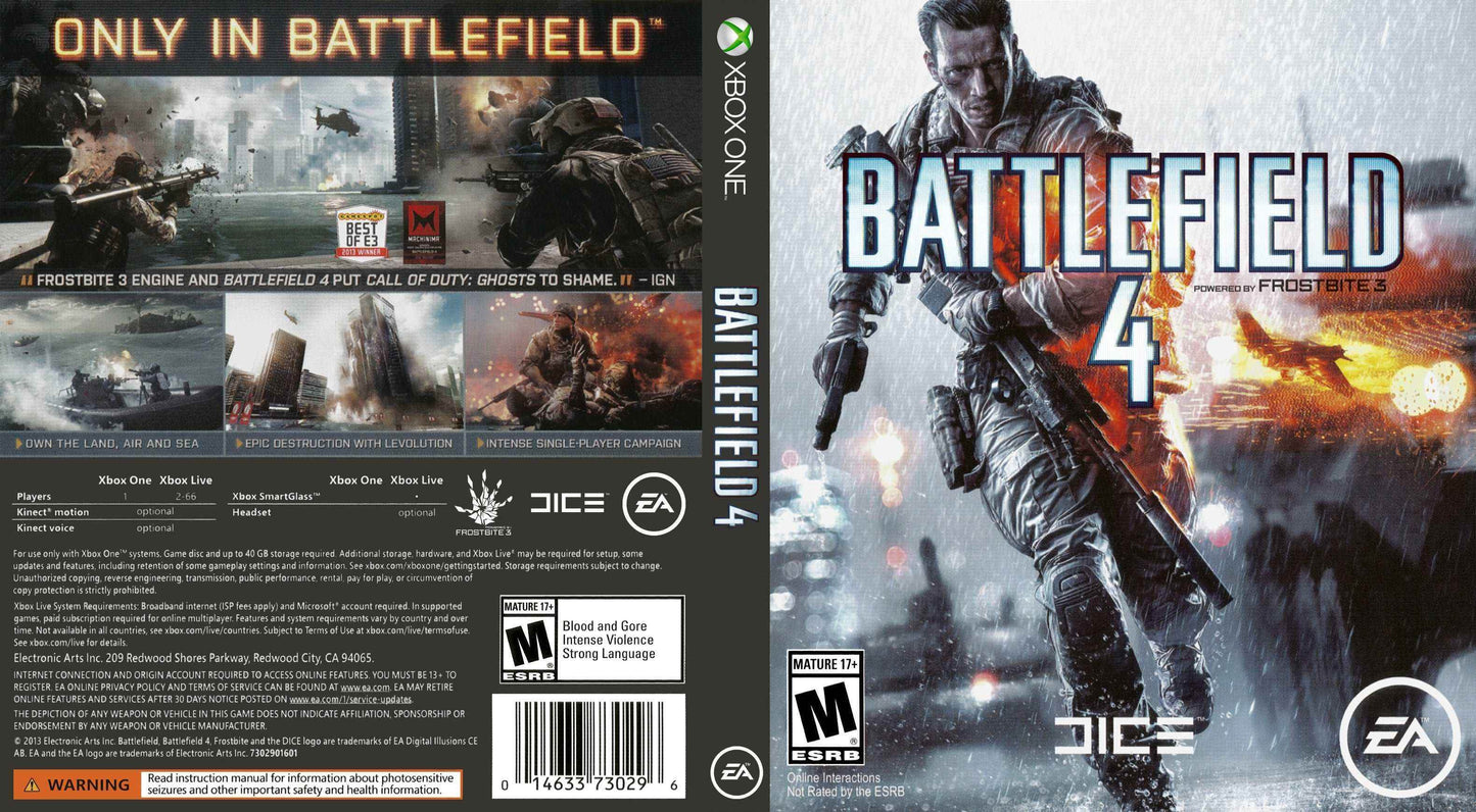 Battlefield 4 Cover Art - WOI Solutions
