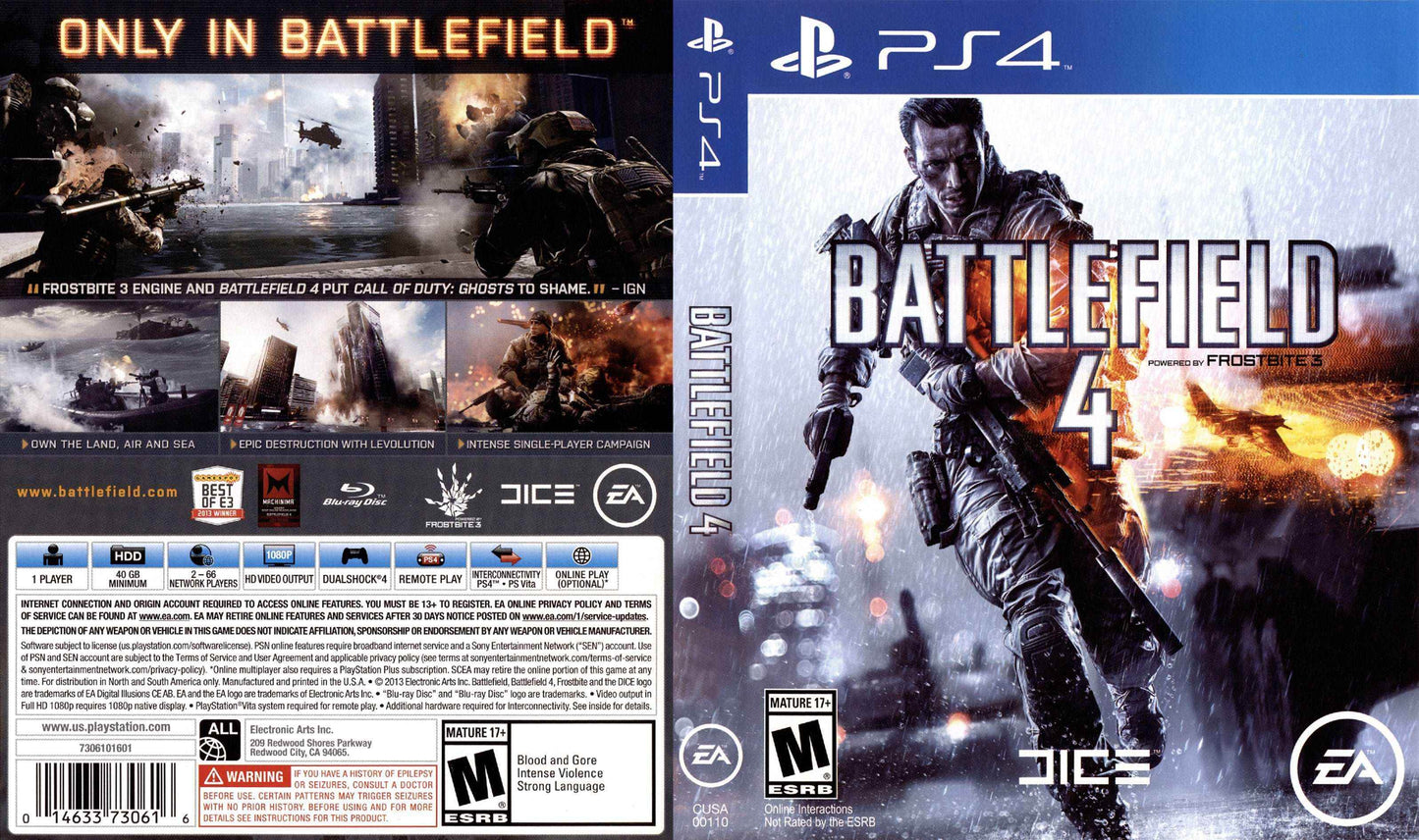 Battlefield 4 Cover Art - WOI Solutions