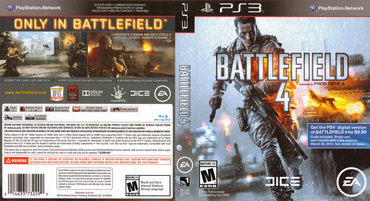 Battlefield 4 Cover Art - WOI Solutions