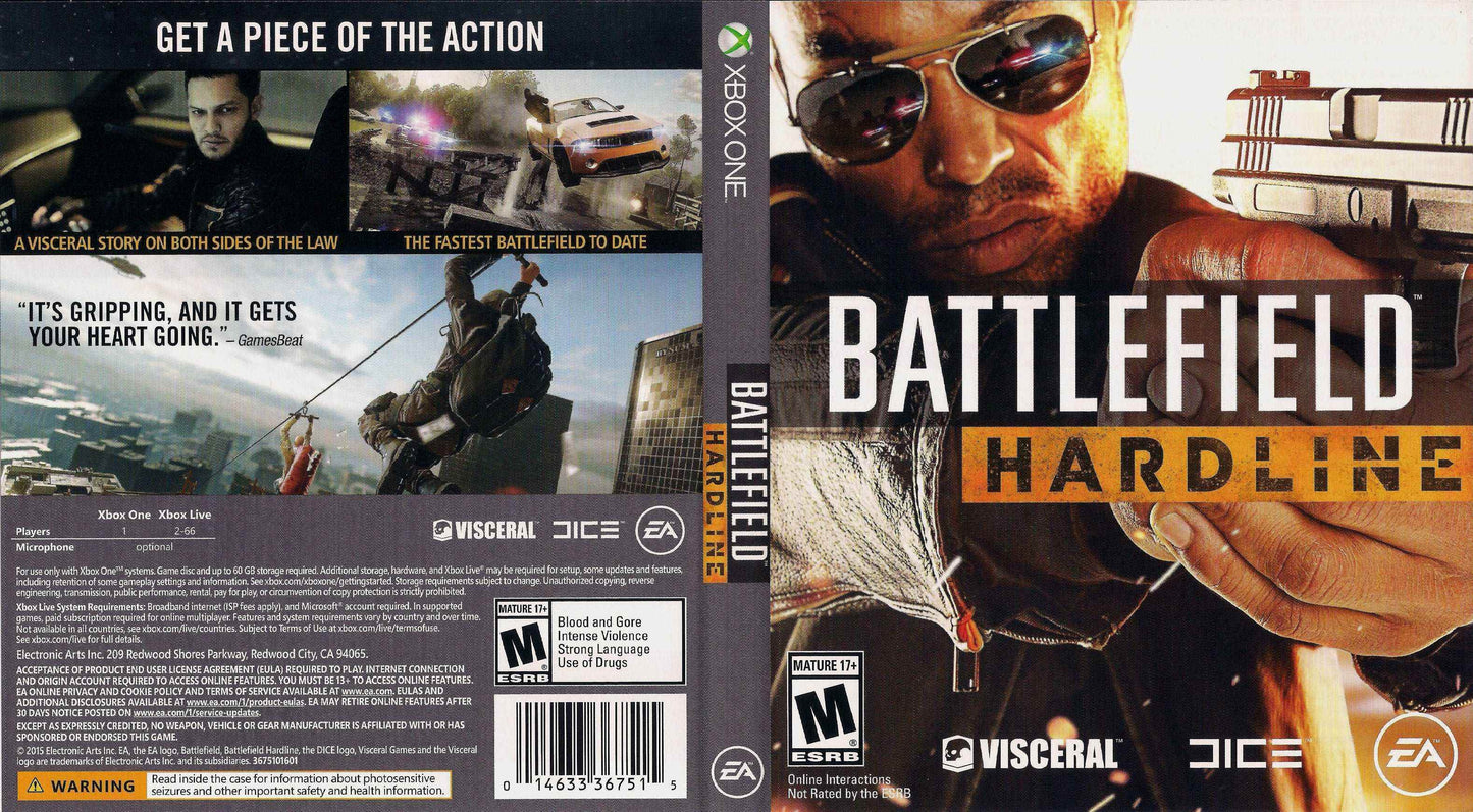 Battlefield Hardline Cover Art - WOI Solutions