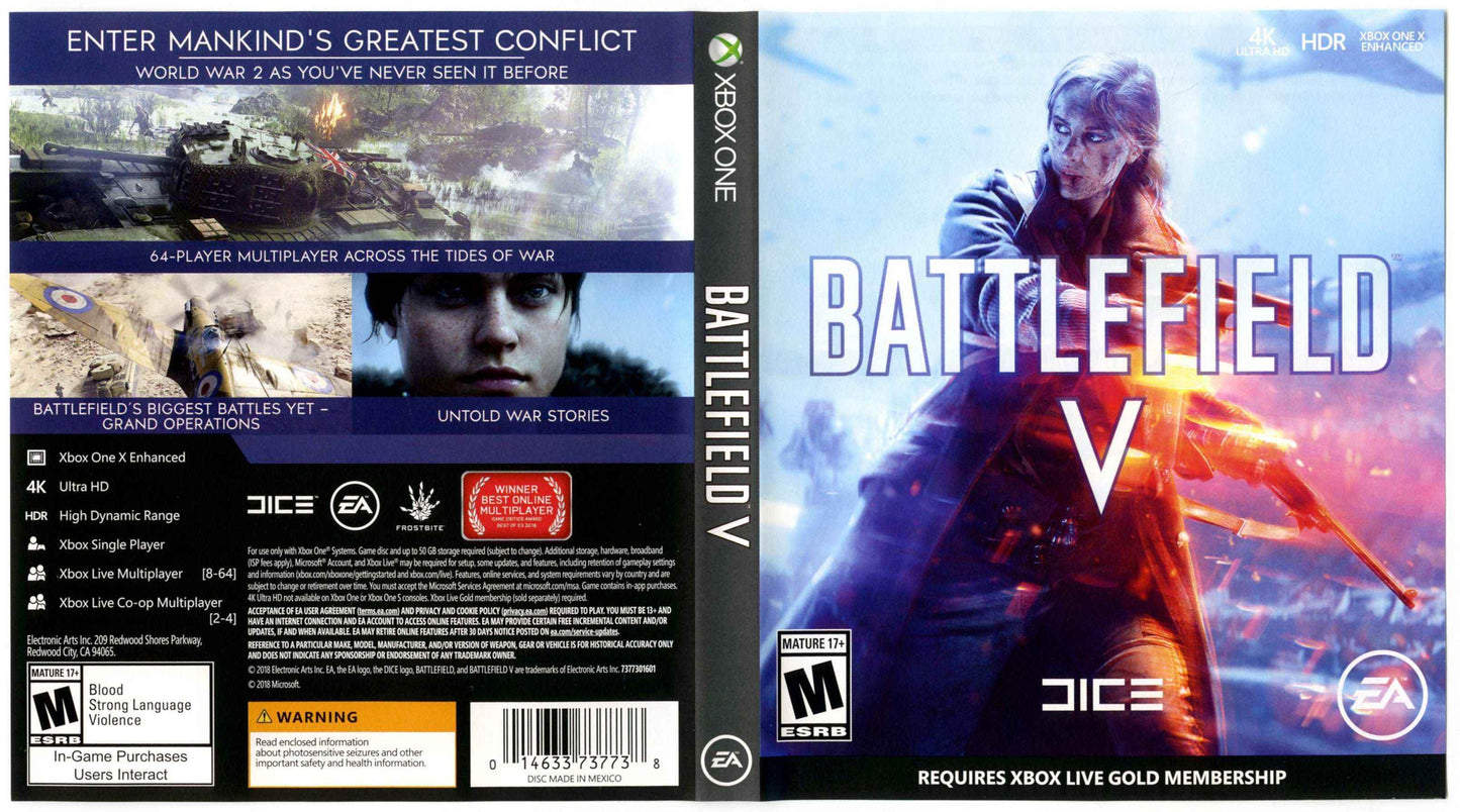 Battlefield V Cover Art - WOI Solutions