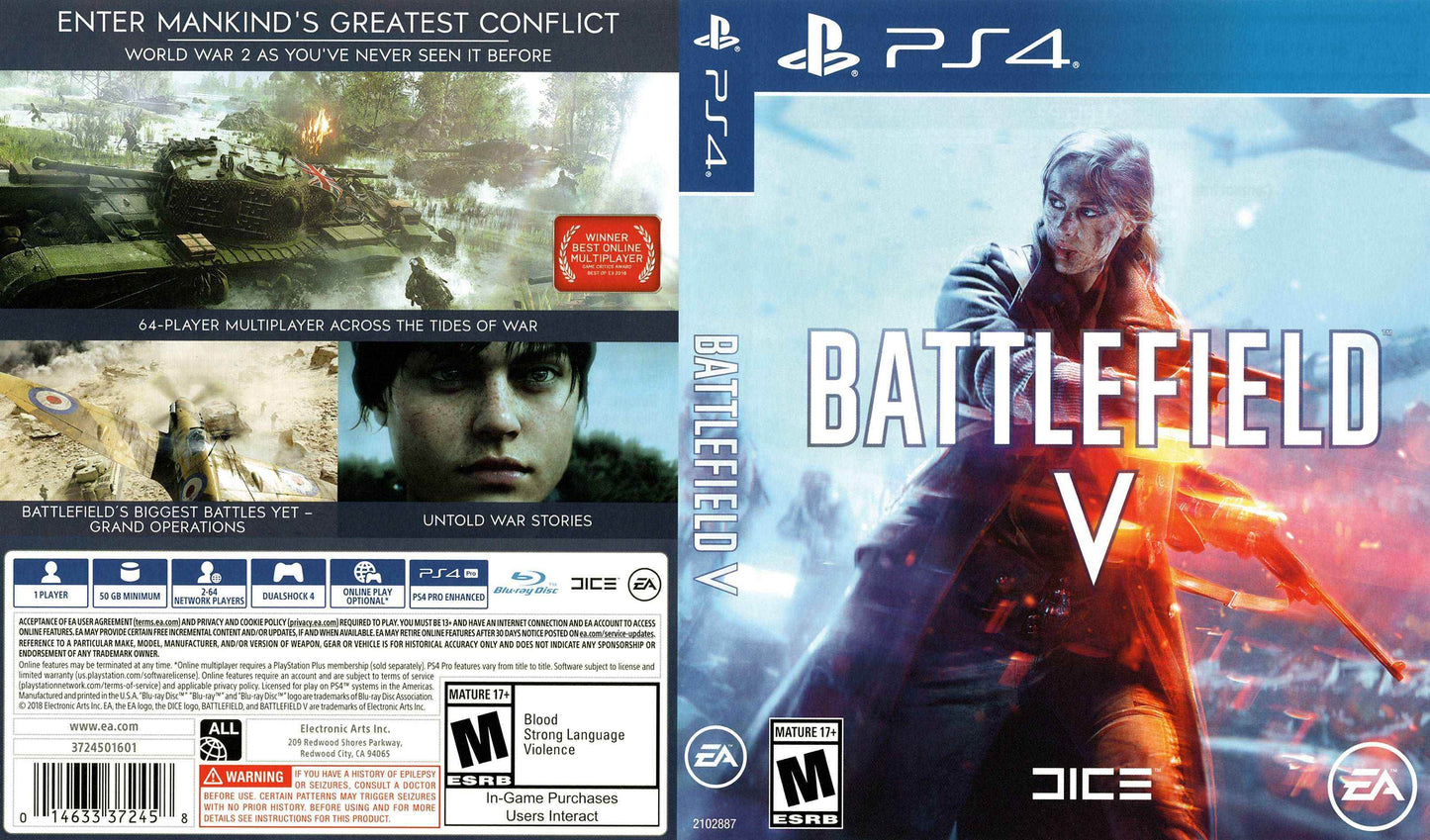 Battlefield V Cover Art - WOI Solutions