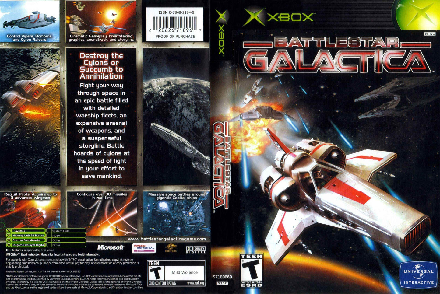 Battlestar Galactia Cover Art - WOI Solutions