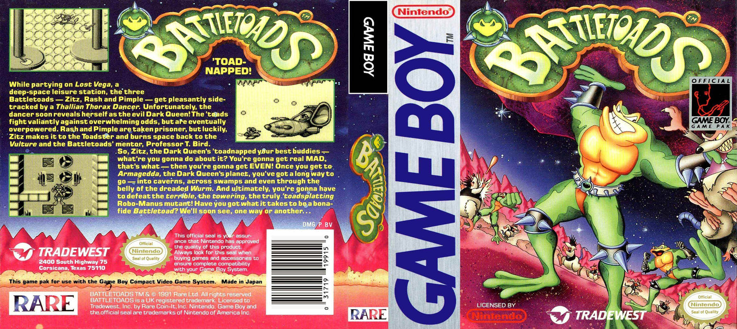 Battletoads Cover Art - WOI Solutions