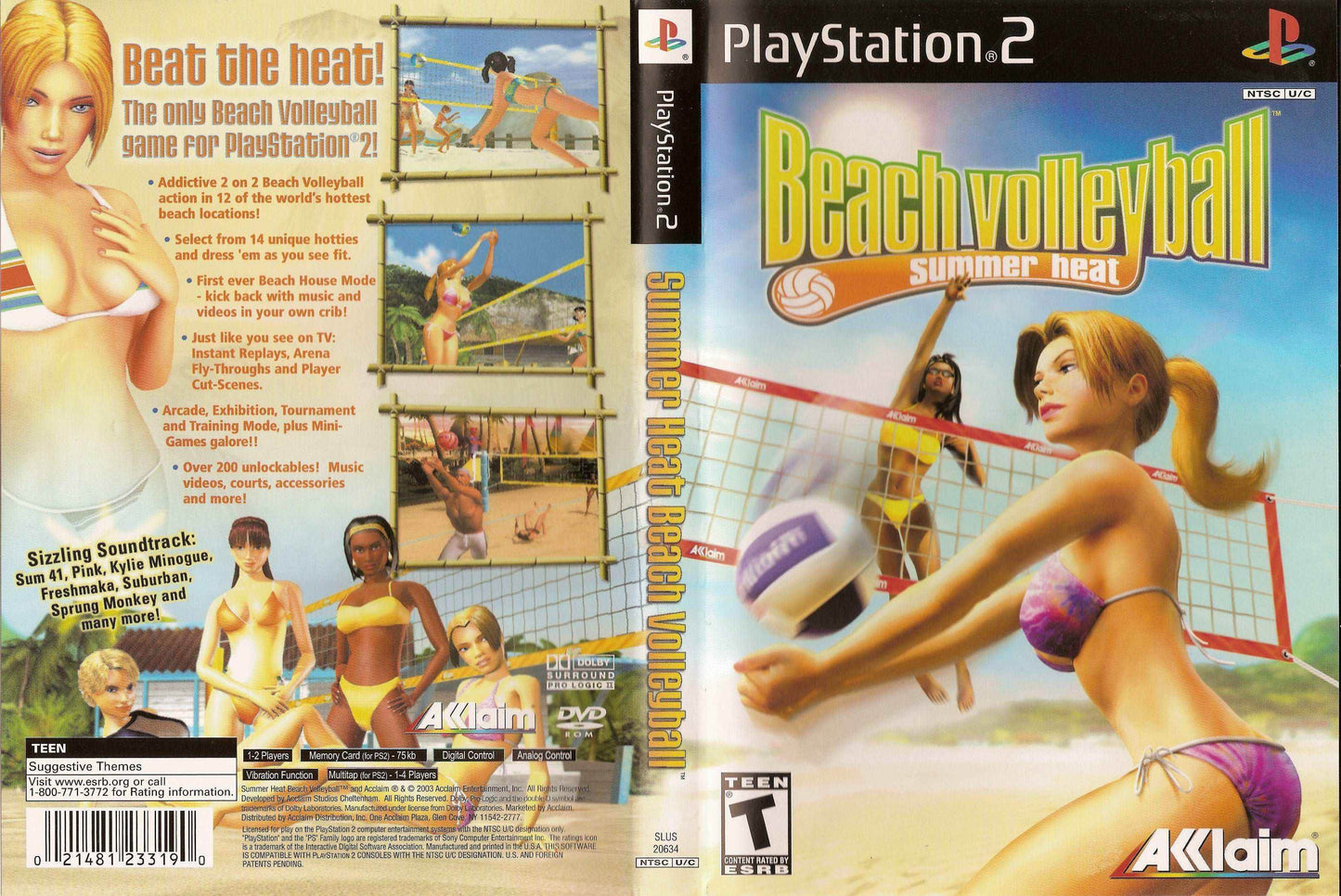 Beach Volleyball Summer Heat Cover Art - WOI Solutions