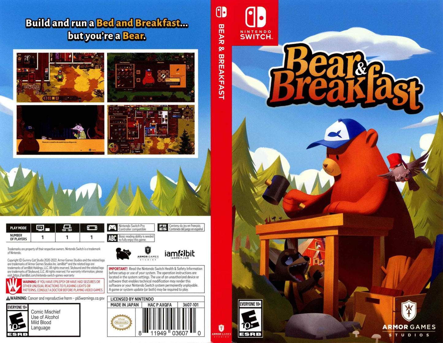 Bear & Breakfast Cover Art - WOI Solutions