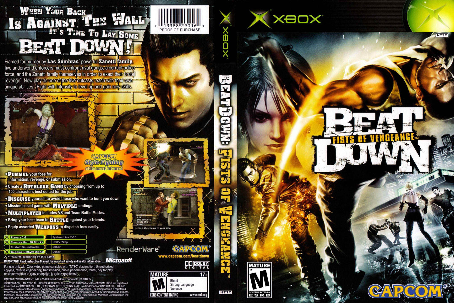 Beat Down Fists of Vengeance Cover Art - WOI Solutions