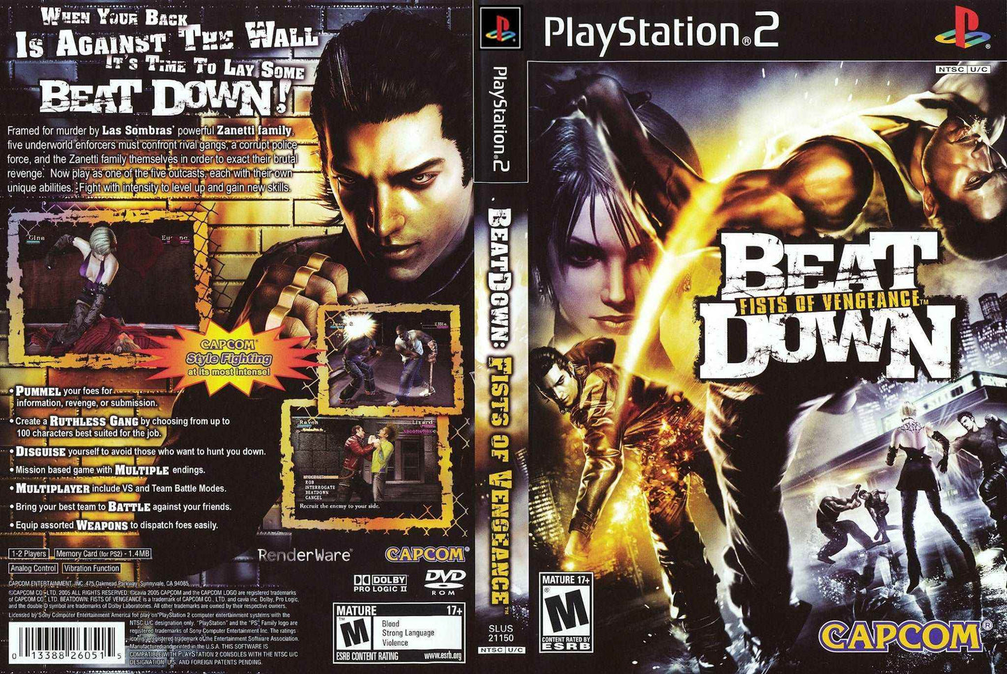 Beat Down Fists of Vengeance Cover Art - WOI Solutions