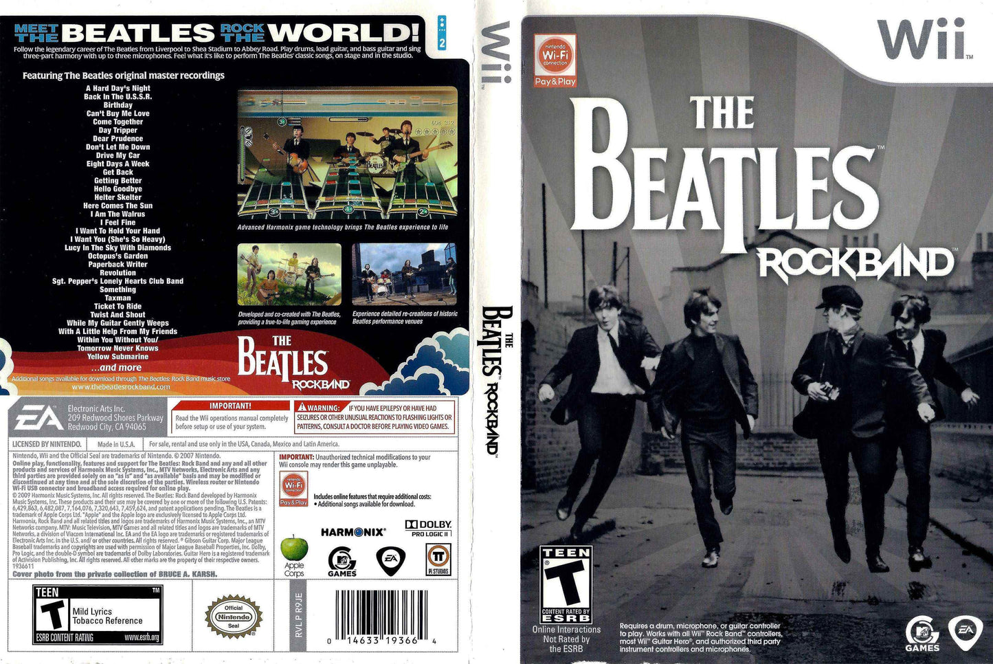 Beatles, The Rock Band Cover Art - WOI Solutions