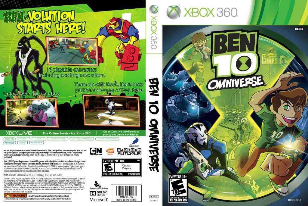Ben 10 Omniverse Cover Art - WOI Solutions
