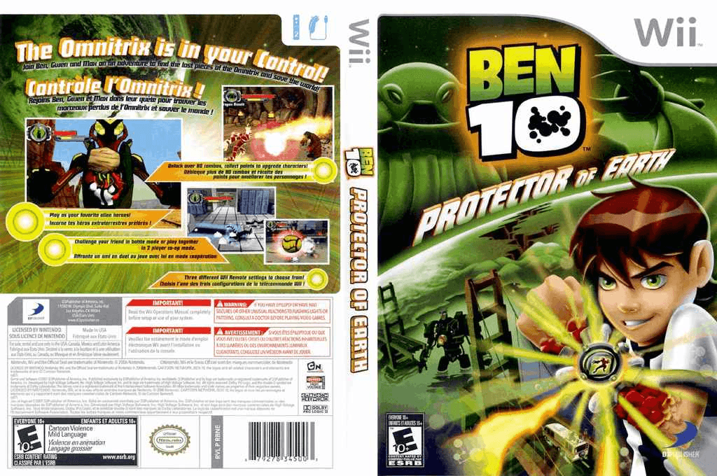Ben 10 Protector of Earth Cover Art - WOI Solutions