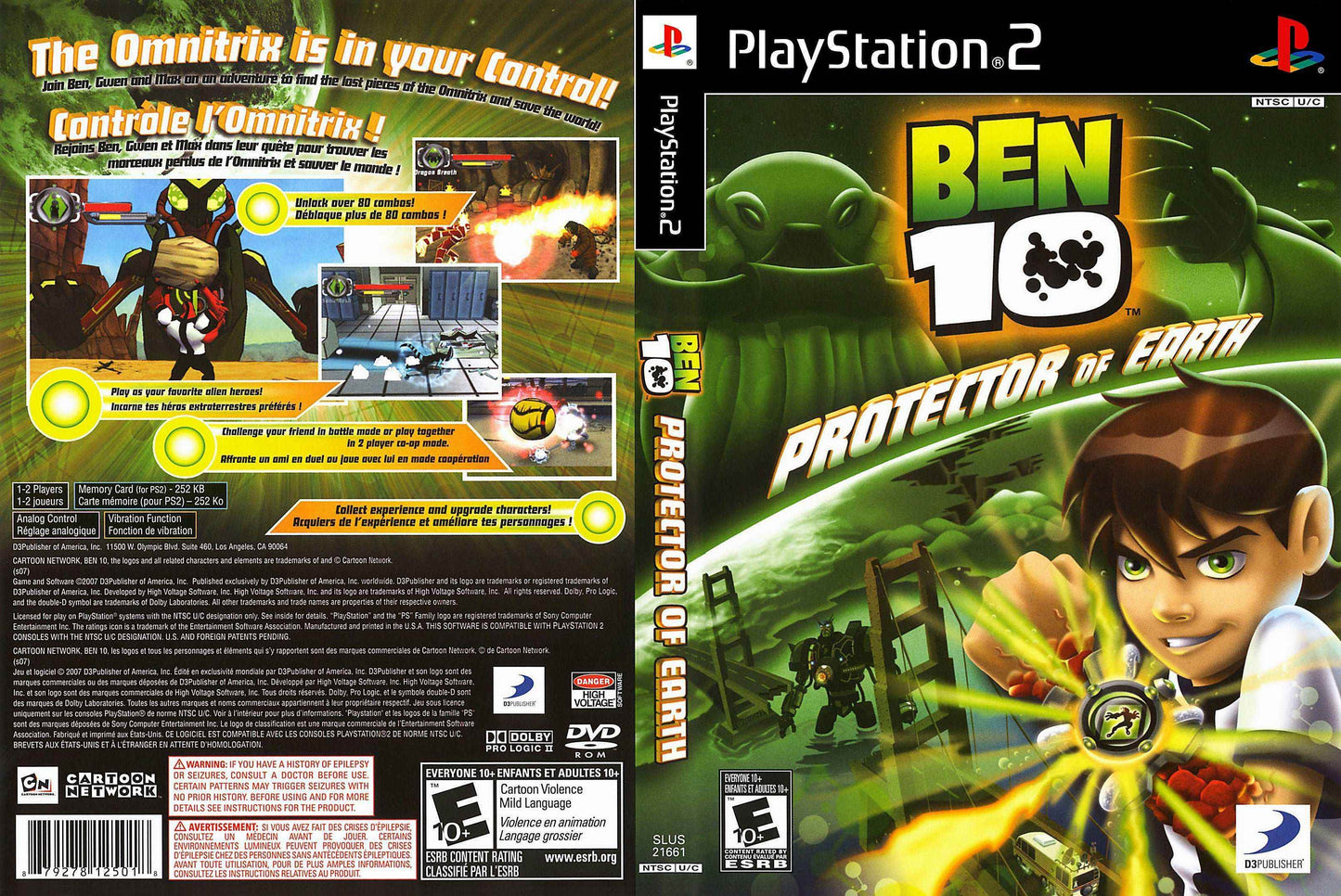 Ben 10 Protector of the Earth Cover Art - WOI Solutions