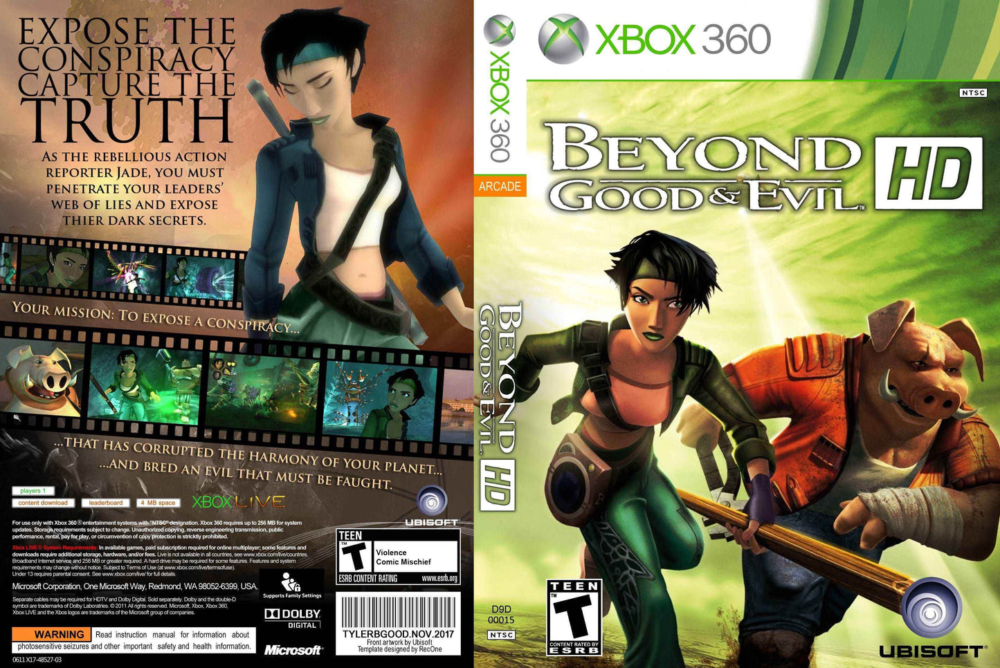 Beyond Good and Evil HD Cover Art - WOI Solutions