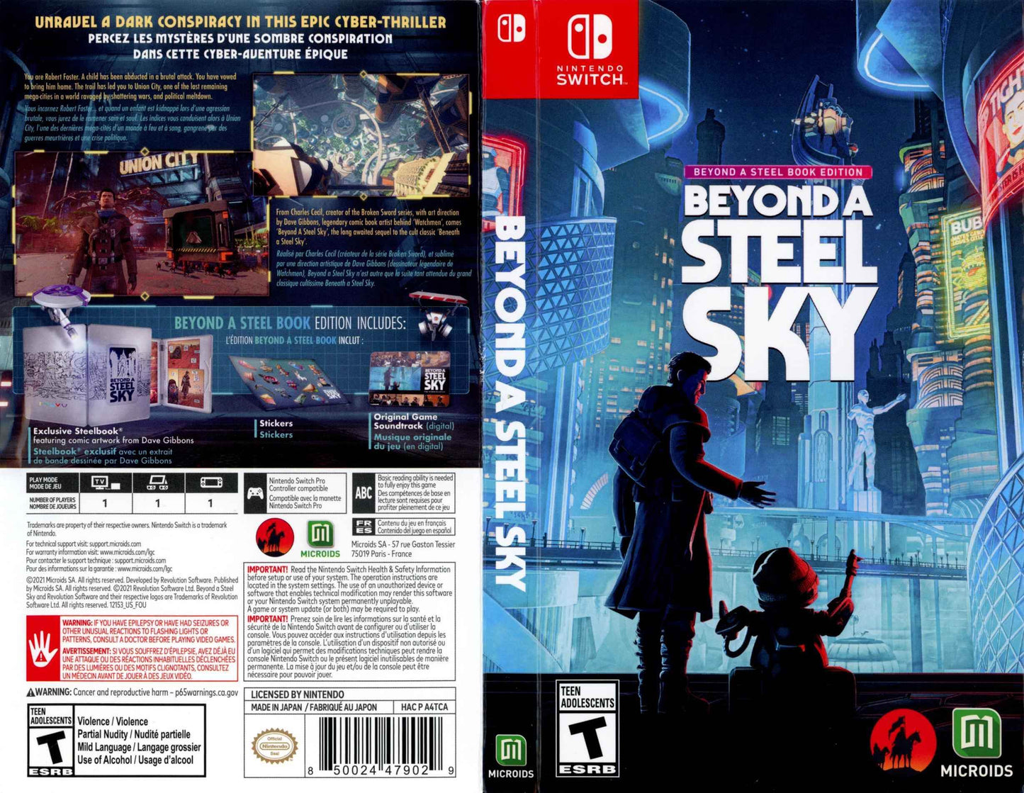 Beyond a Steel Sky Cover Art - WOI Solutions