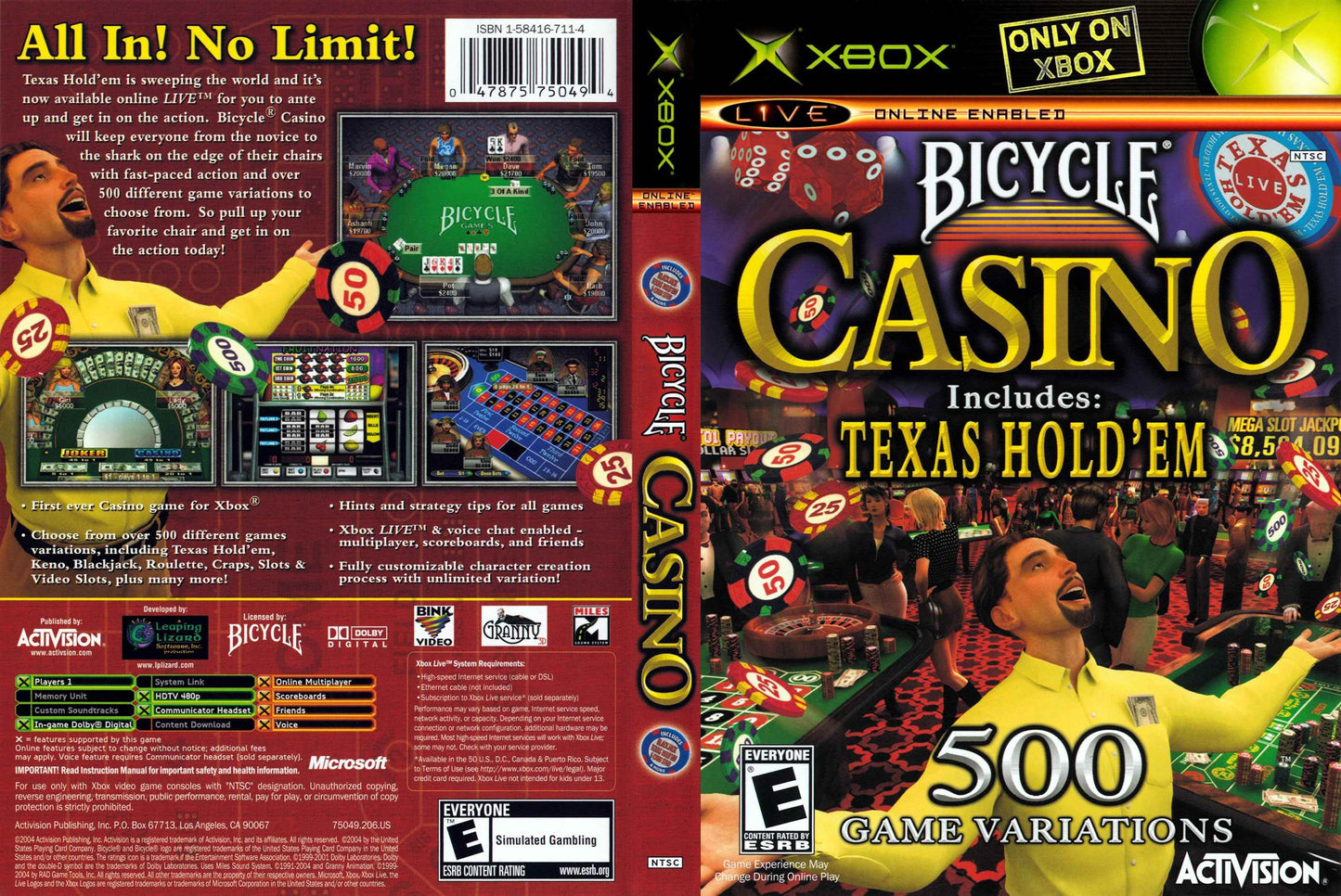 Bicycle Casino Cover Art - WOI Solutions