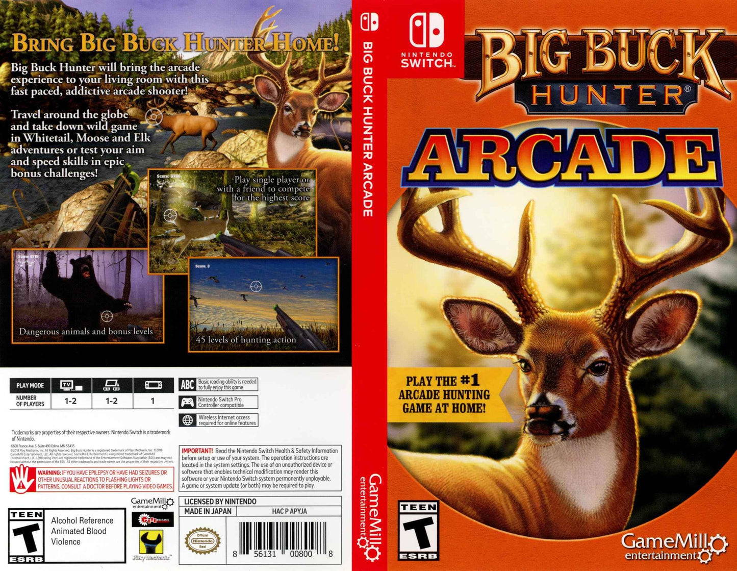 Big Buck Hunter Arcade Cover Art - WOI Solutions