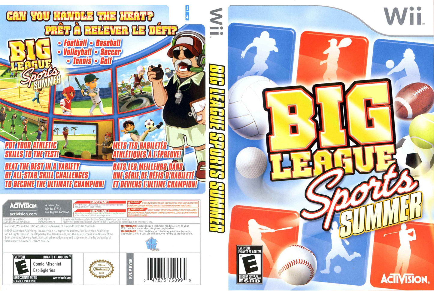 Big League Sports Summer Cover Art - WOI Solutions
