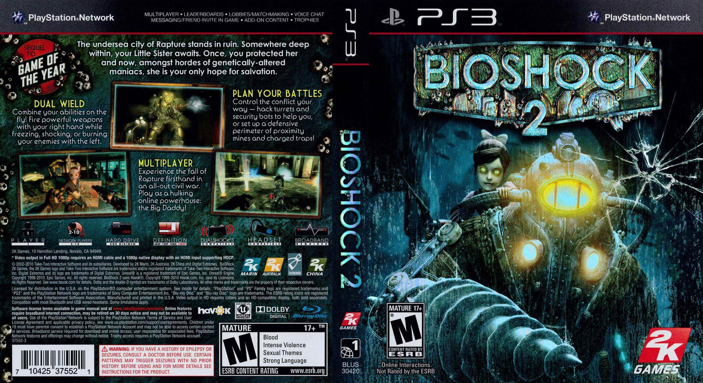 BioShock 2 Cover Art - WOI Solutions