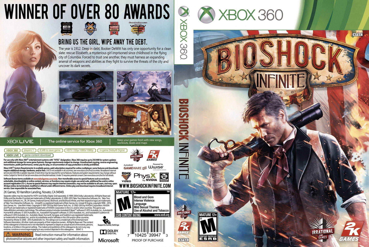 BioShock Infinite Cover Art - WOI Solutions