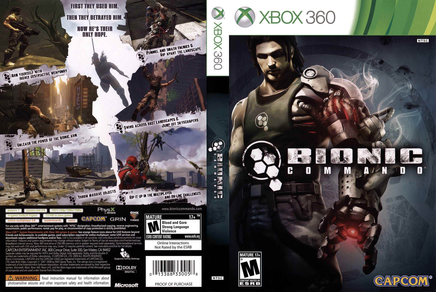 Bionic Commando Cover Art - WOI Solutions