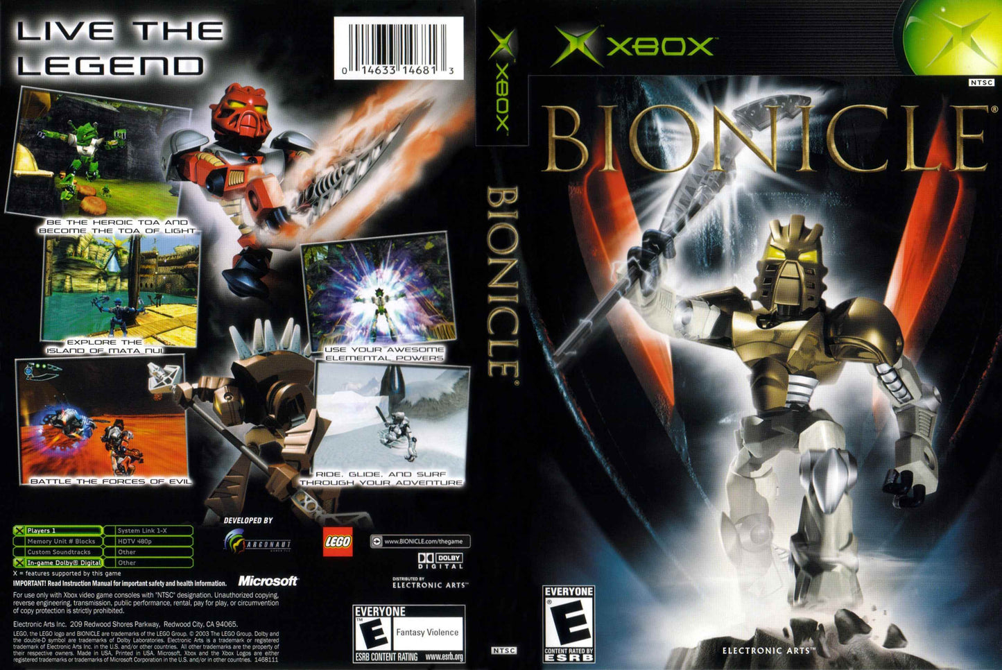 Bionicle Cover Art - WOI Solutions