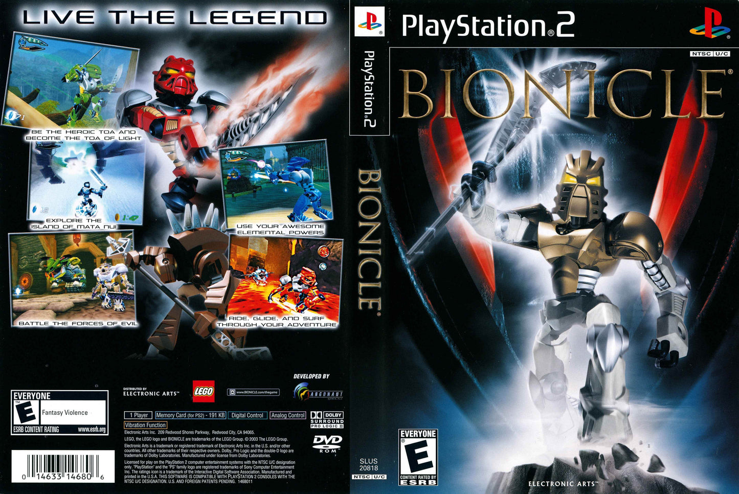 Bionicle Cover Art - WOI Solutions