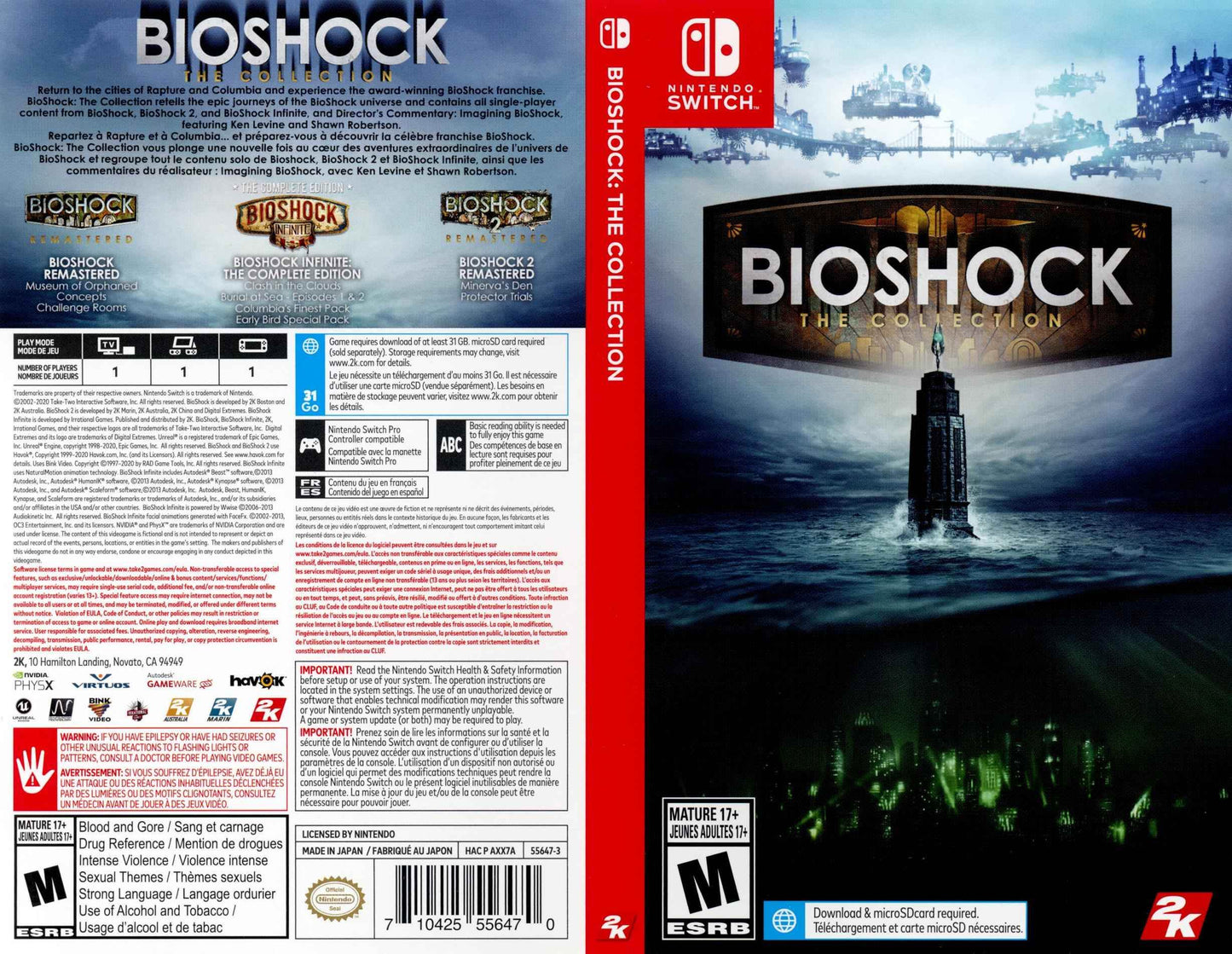 Bioshock The Collection Cover Art - WOI Solutions