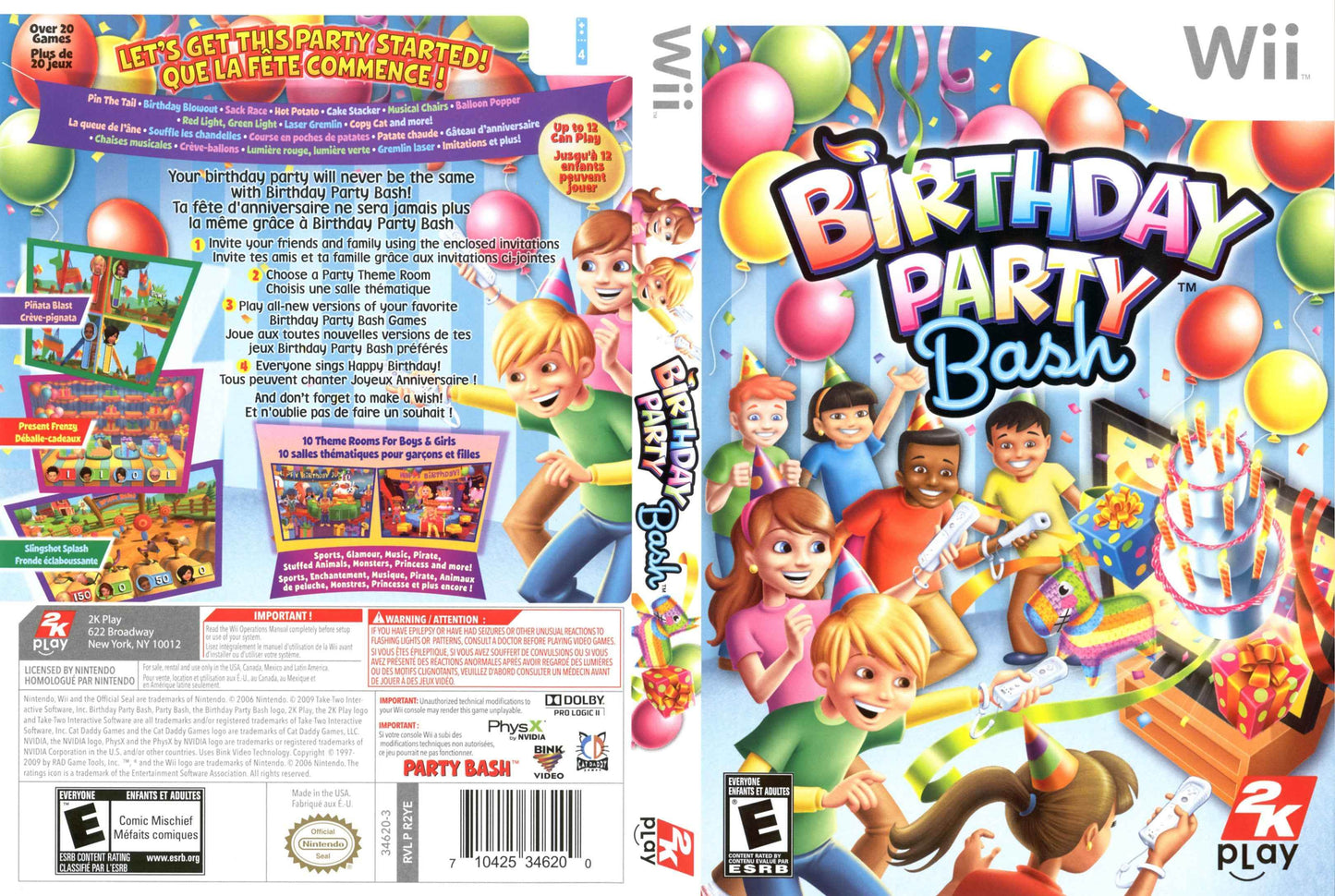 Birthday Party Bash Cover Art - WOI Solutions