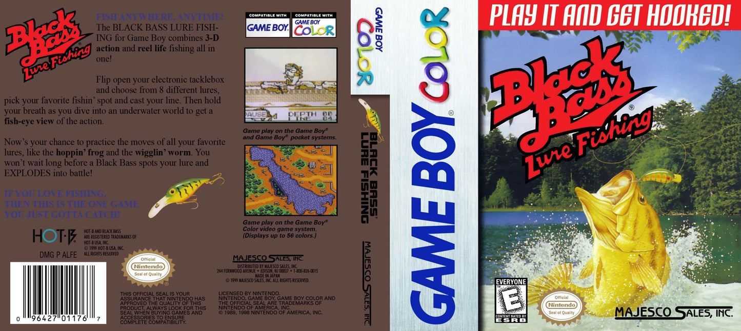 Black Bass Lure Fishing Cover Art - WOI Solutions