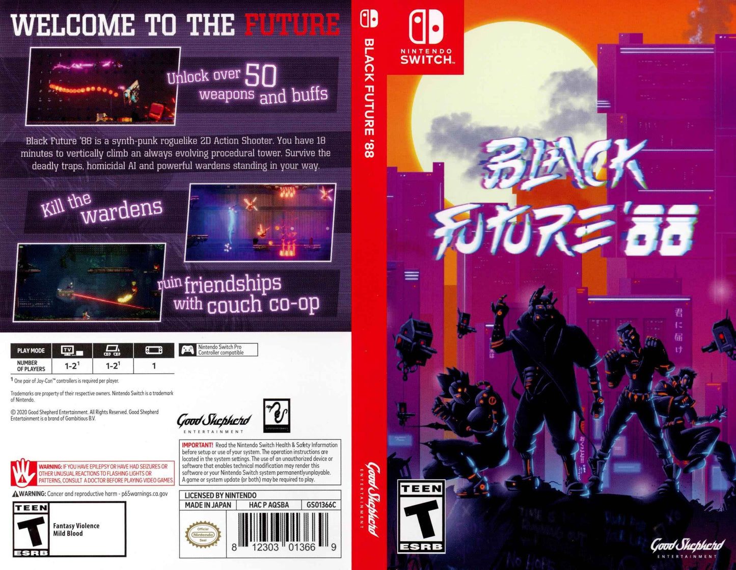 Black Future '88 Cover Art - WOI Solutions