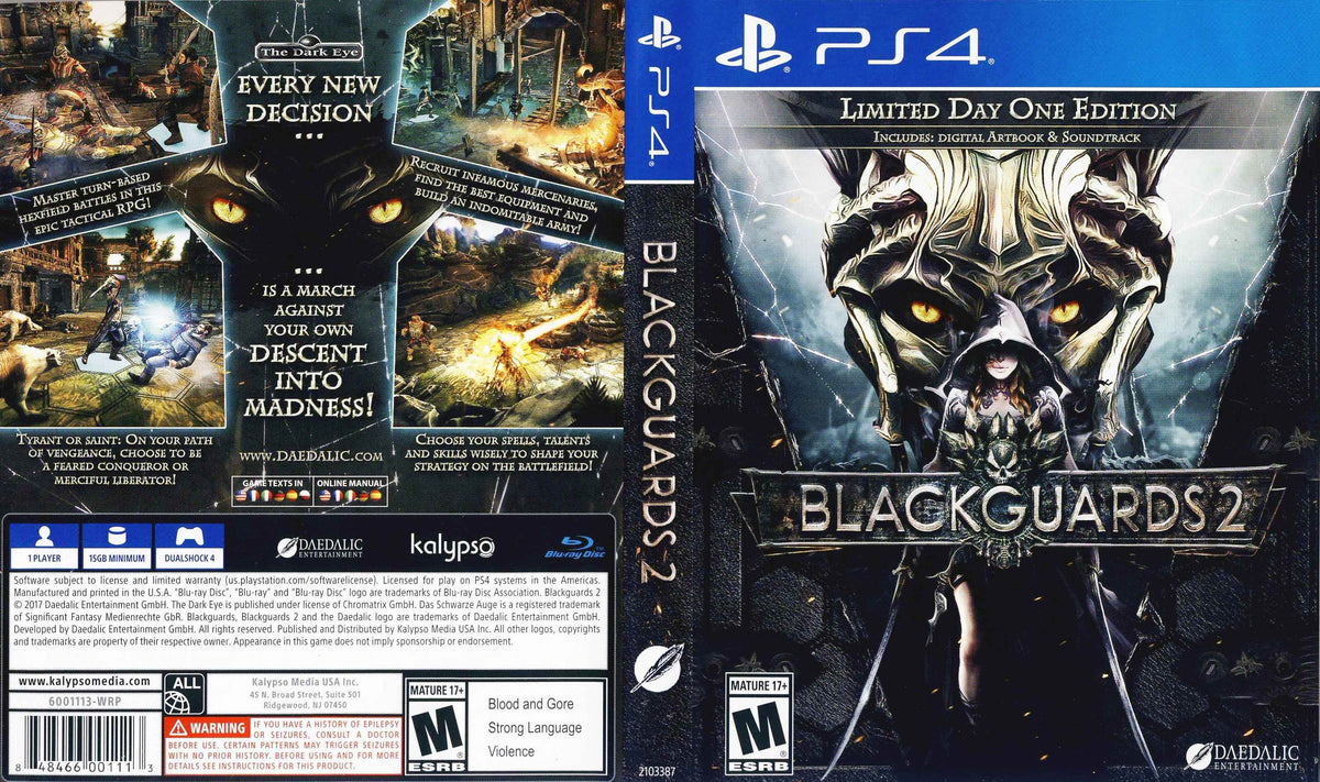Blackguards 2 Cover Art - WOI Solutions